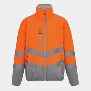 Regatta High Visibility Two Tone Thermal Baffle Jacket Thumbnail