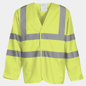 HI VIS LONG SLEEVE WAISTCOAT Thumbnail