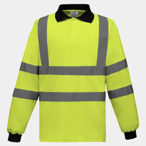 HI VIS LONG SLEEVE POLO Thumbnail