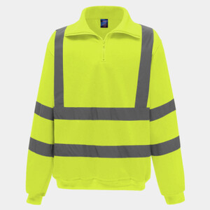 HI VIS 1/4 ZIP SWEATSHIRT Thumbnail