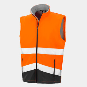 PRINTABLE SAFETY SSHELL GILET Thumbnail