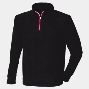 1/4 ZIP L/SLEEVED PIPED FLEECE Thumbnail