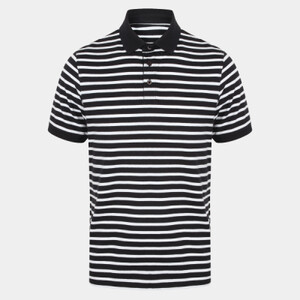 STRIPED JERSEY POLO SHIRT Thumbnail