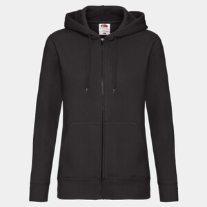 LADIES PREMIUM HOOD SWT JACKET Thumbnail