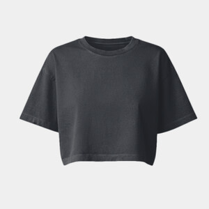 Women's Heavyweight Washed Cropped Tee Thumbnail