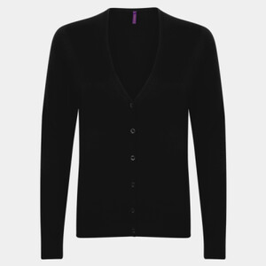 LADIES V-NECK CARDIGAN Thumbnail