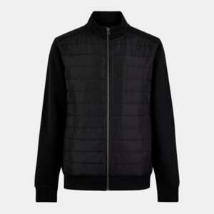 Quilted Full Zip Sweatshirt Thumbnail