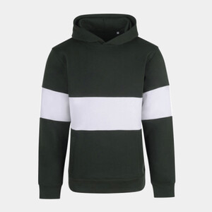 Heavyweight panelled hoodie Thumbnail