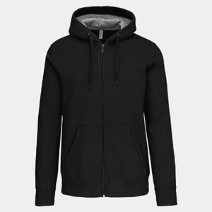 HEAVY FULL ZIP CONTRAST HOODY Thumbnail
