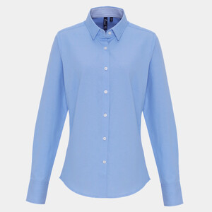 LADIES OXFORD STRIPES SHIRT Thumbnail