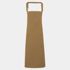 COTTON CHINO BIB APRON Thumbnail