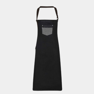 WAXED DNM BIB APRON FAUX LEATH Thumbnail