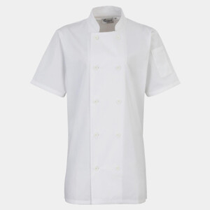 WOMENS S/S CHEFS JACKET Thumbnail