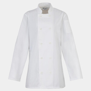 WOMENS L/S CHEFS JACKET Thumbnail