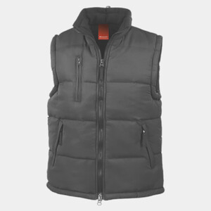 HOODED MICRO BODYWARMER Thumbnail