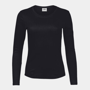 Women’s long sleeve interlock tee (590) Thumbnail