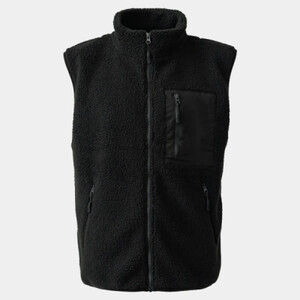 Ravine Unisex Borg Fleece Gilet Thumbnail