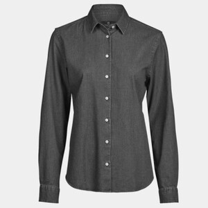 Tee Jays Ladies Denim Shirt Thumbnail