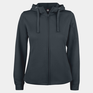 Ladies Basic Active Full Zip Hoody Thumbnail