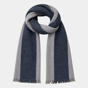 Spasso Graphite Ink Striped Scarf Thumbnail