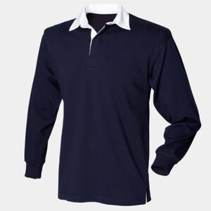 KIDS L/S PLAIN RUGBY SHIRT Thumbnail