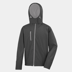 MENS RECYCLED HOODED SOFTSHELL Thumbnail