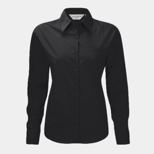 LADIES L/S POPLIN SHIRT Thumbnail