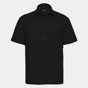 MENS SHORT SLEEVE POLYCOTTON POPLIN SHIRT Thumbnail