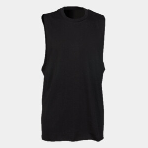 MENS HIGH NECK SLASH ARMHOLE VEST Thumbnail