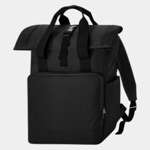 RECYCLED TWIN HANDLE ROLL TOP LAPTOP BACKPACK Thumbnail