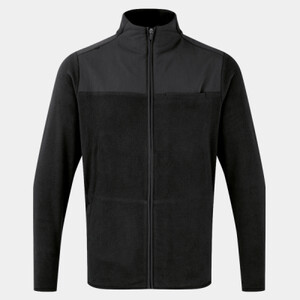 'Agility' men's panelled fleece jacket Thumbnail