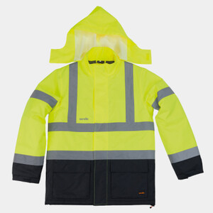 High-visibility waterproof jacket Thumbnail