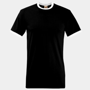 Men's Valueweight Ringer T Thumbnail