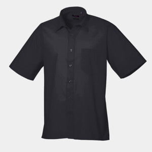Short sleeve poplin shirt Thumbnail