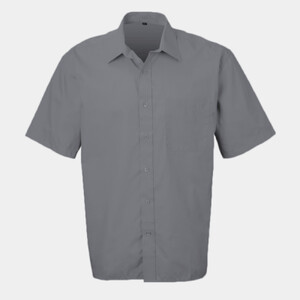 Short sleeve polycotton easycare poplin shirt Thumbnail