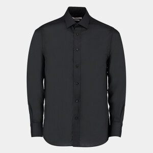 Tailored business shirt long-sleeved (tailored fit) Thumbnail