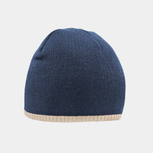 Two-tone pull-on beanie Thumbnail