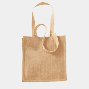 Jute compact tote Thumbnail