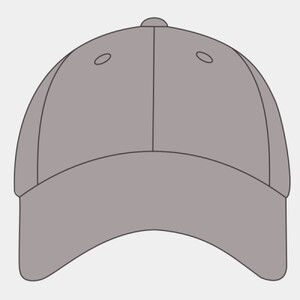 Washed Fine Line Cotton Cap with Sandwich Peak Thumbnail