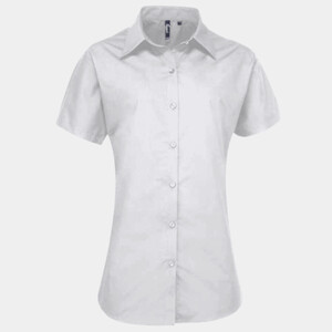 Women's supreme poplin short sleeve shirt Thumbnail