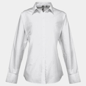 Women's supreme poplin long sleeve shirt Thumbnail