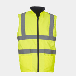 Hi-Vis Reversible Fleece Vest Thumbnail