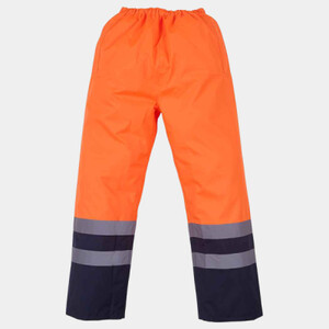 Hi-vis waterproof overtrousers (HVS463) Thumbnail