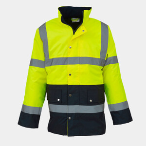 Hi-Vis Two Tone Motorway Jacket Thumbnail