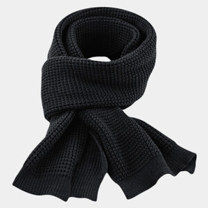 Classic Waffle Knit Scarf Thumbnail