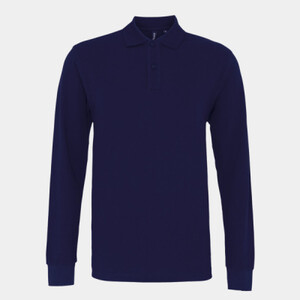 Men's classic fit long sleeved polo Thumbnail