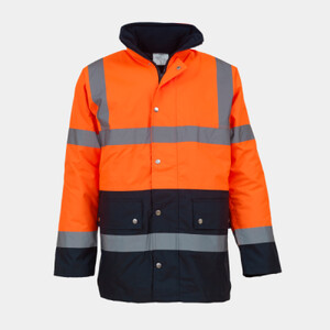 Hi-vis two-tone motorway jacket (HVP302) Thumbnail