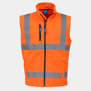 Hi-vis softshell gilet (HV006) Thumbnail