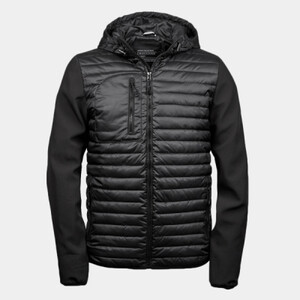 Men's Hooded Crossover Jacket Thumbnail