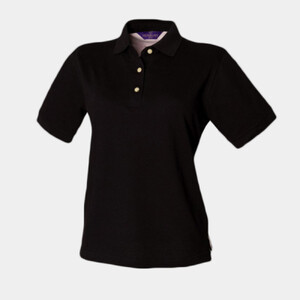 Henbury Ladies Classic Cotton Piqué Polo Shirt Thumbnail